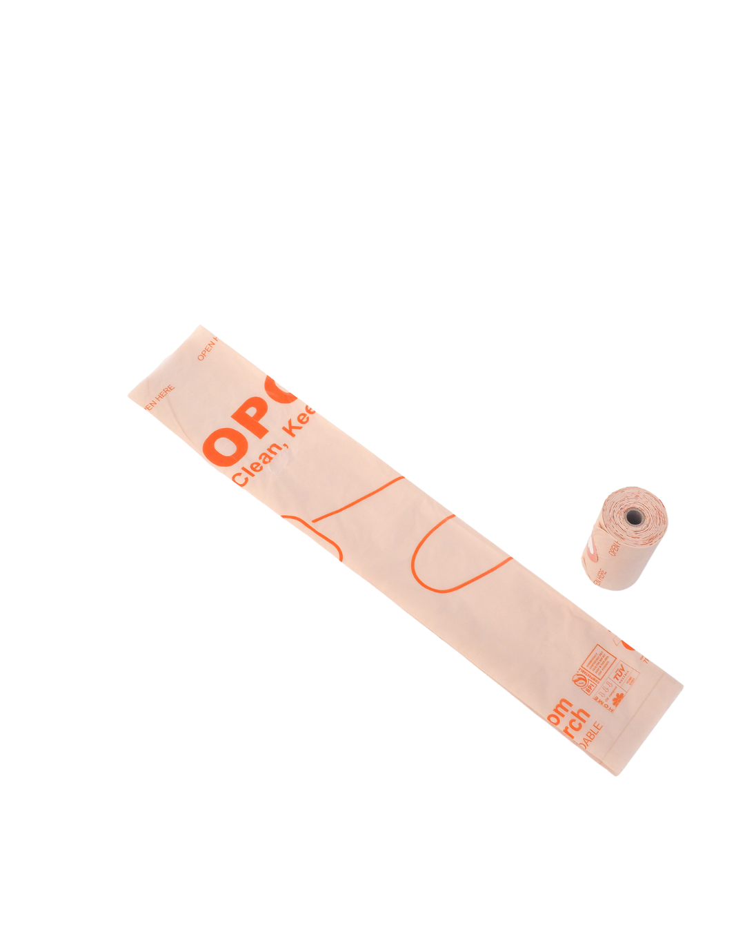 POOPCORN - Wholesale Pet Poop Bag - Poopcorn Biodegradable Poop Bags (8 Rolls/Box)3