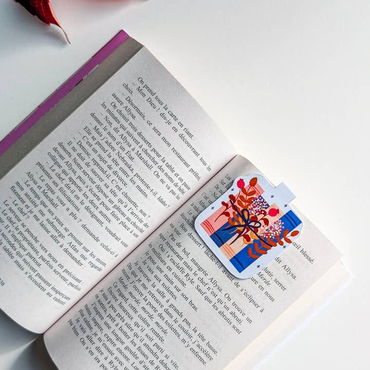 Avril & Novembre - Wholesale Bookmark - Magnetic Bookmark - Books and Foliage1