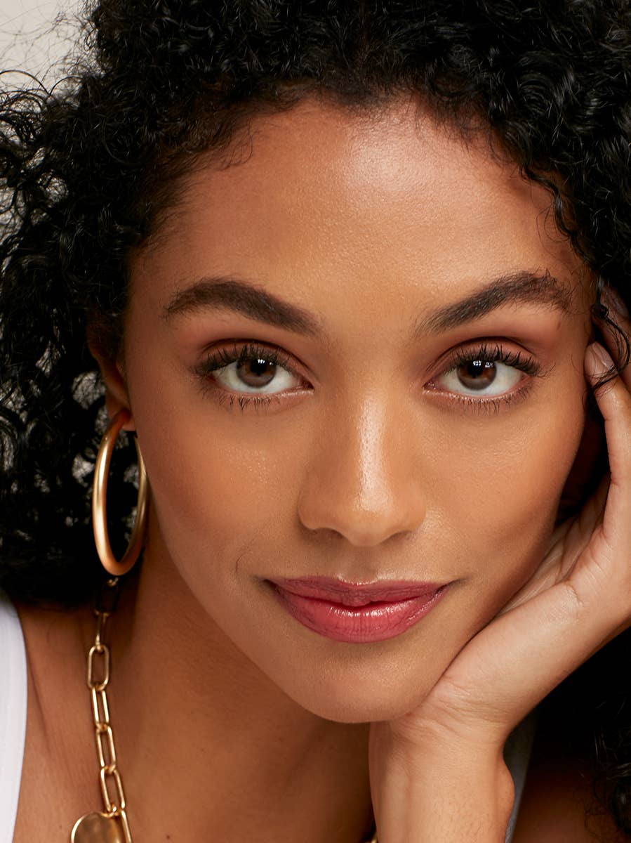 ZENZII Jewelry - Wholesale Hoop Earrings - Matte Finish Large Hoop Earring3