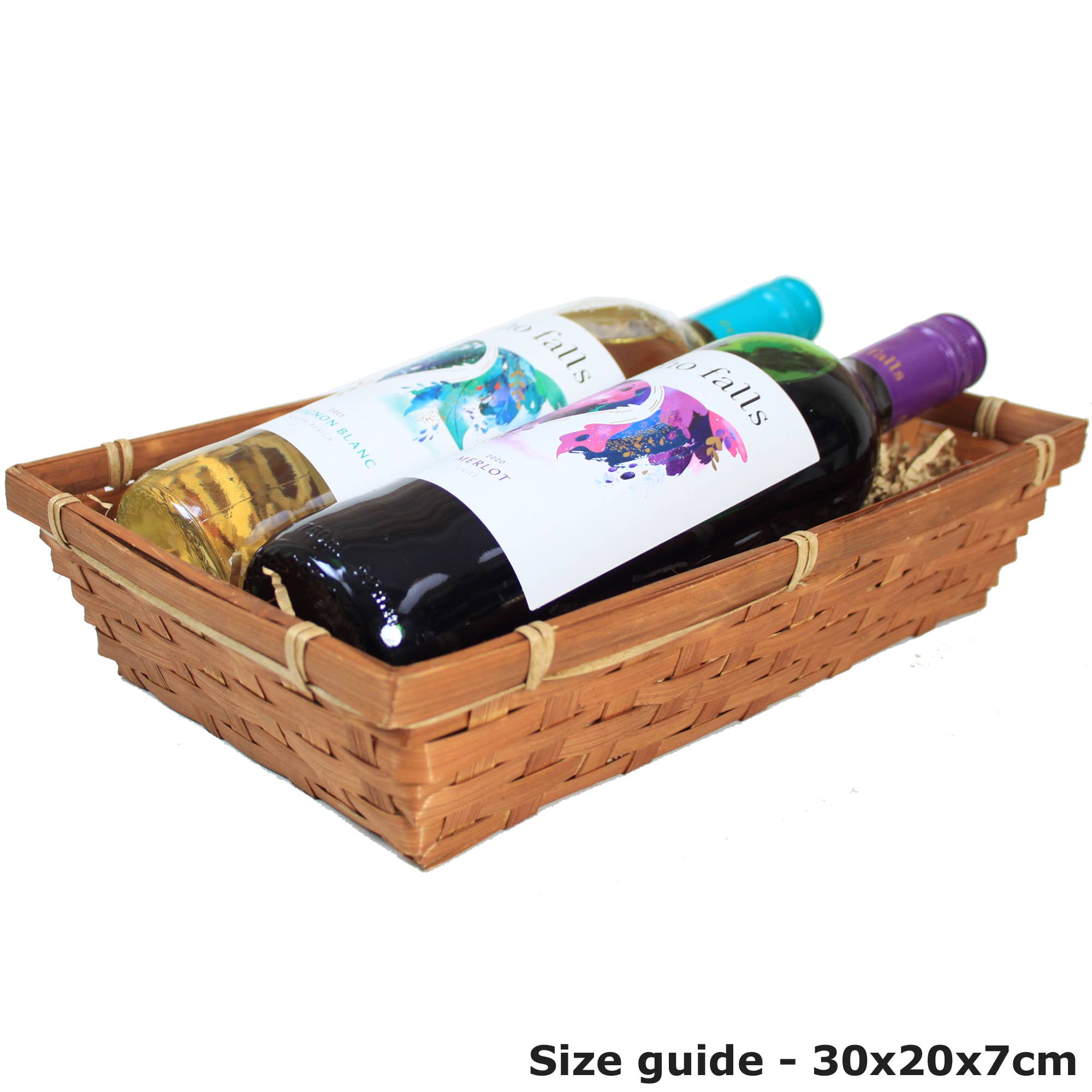 Candi Gifts – wholesale Basket – 10 x Rectangular Brown Bamboo Baskets, gift hampers 2