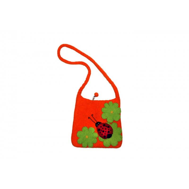 BNB Crafts Inc. - Wholesale Crossbody Bag - Women's - Lady Bug With Flower Cross Body Bag1