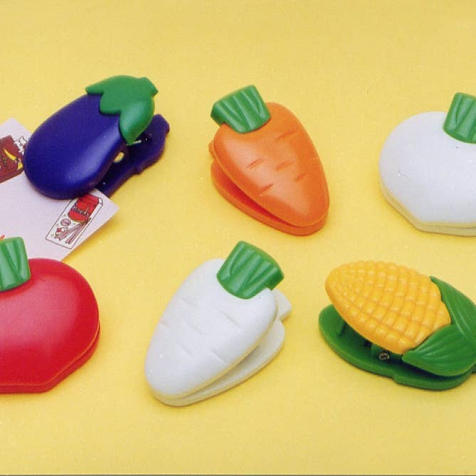 BCmini - Wholesale Eraser - 38507 Iwako Vegetable Clips2
