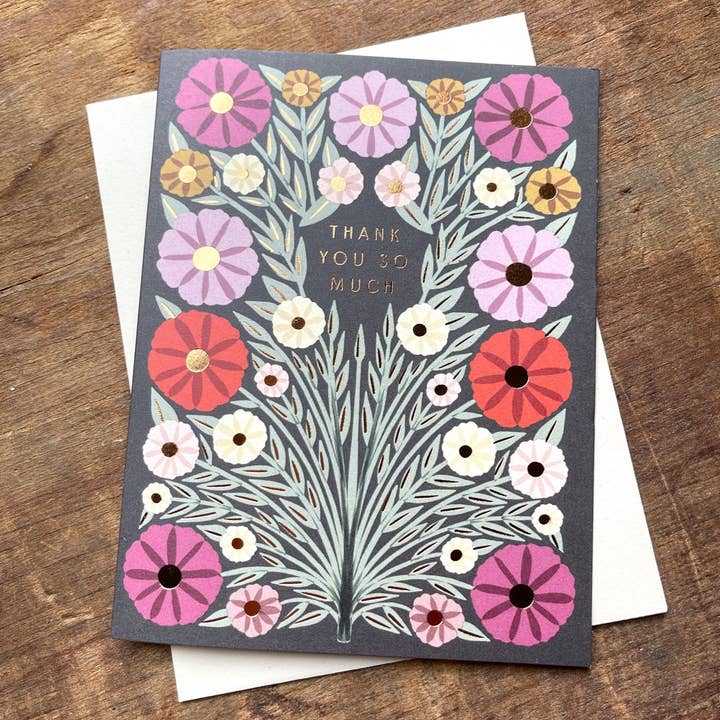 Katharine Watson - Wholesale Thank You Card - "Thank You So Much," Greeting Card5