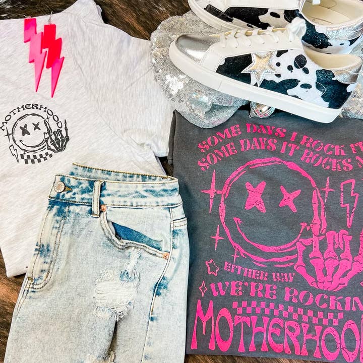 Some Days I Rock it, Some Days it Rocks Me, CC Pepper for wholesale by ZZ Threadz