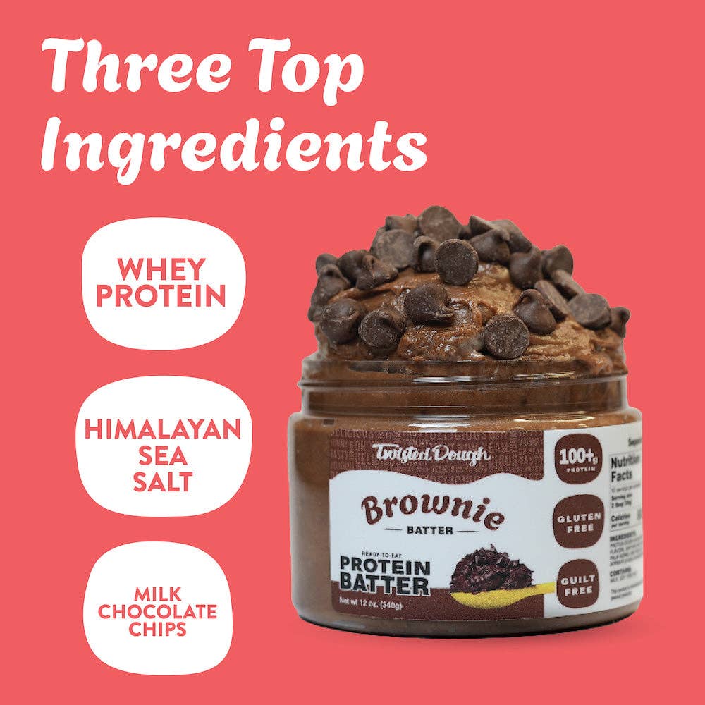 Twisted Dough - Wholesale Brownie - Brownie Protein Batter6