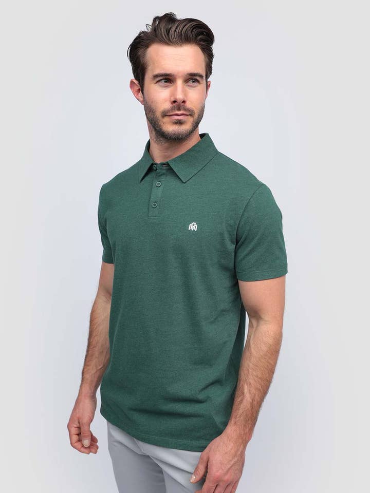 INTO THE AM - Wholesale Polo - Men's - Men's Short Sleeve Polo Shirt (Branded)51
