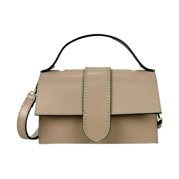 Chenson & Gorett - Wholesale Top Handle Bag - Women's - Compact Handbag for Women in Italian Leather. Rebates