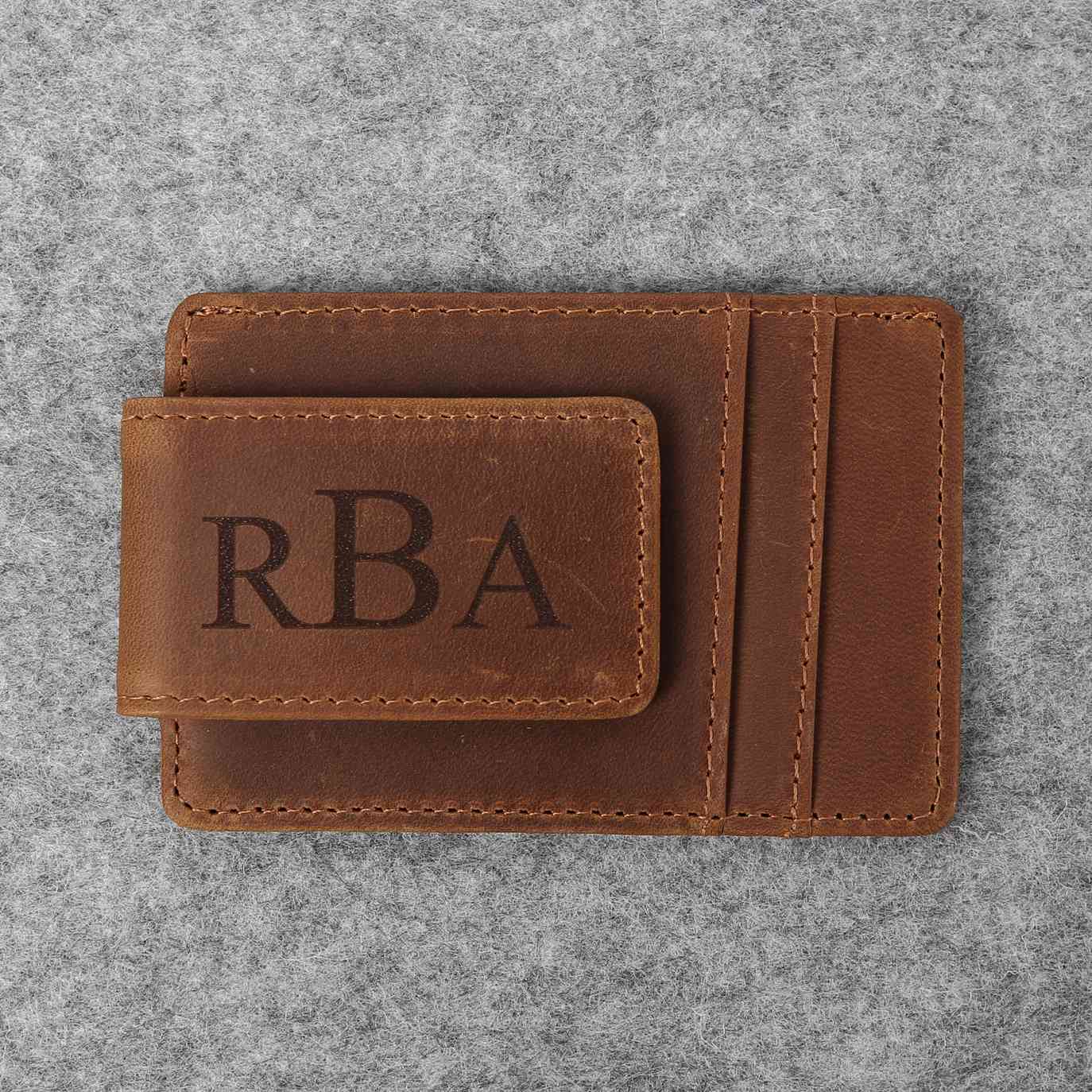 RockCow Leather Studio - Wholesale Money Clip - Unisex - Groomsmen Gift, Personalized Money Clip, Custom Engraved Money Clip, Wedding Gift, Christmas Gift12