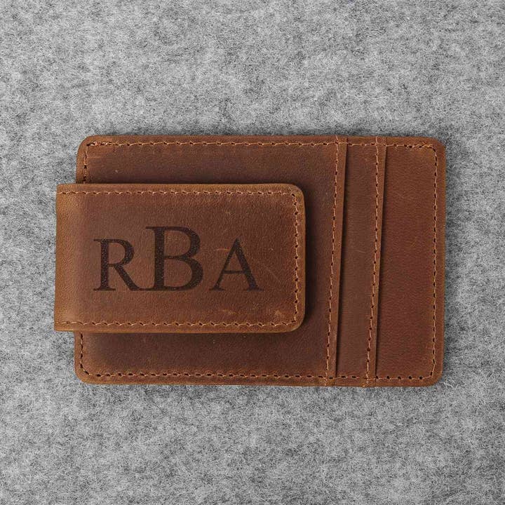 RockCow Leather Studio - Wholesale Money Clip - Unisex - Groomsmen Gift, Personalized Money Clip, Custom Engraved Money Clip, Wedding Gift, Christmas Gift12