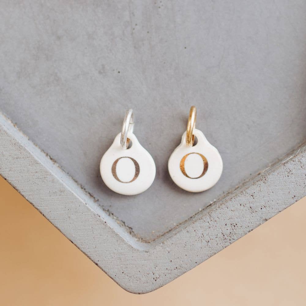 Bel Kai - Wholesale Individual Charm/Pendant - Ceramic Initial Charm15