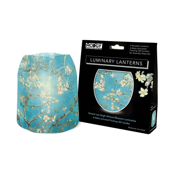 Luminary Lantern - Van Gogh Almond Blossom for wholesale by Modgy