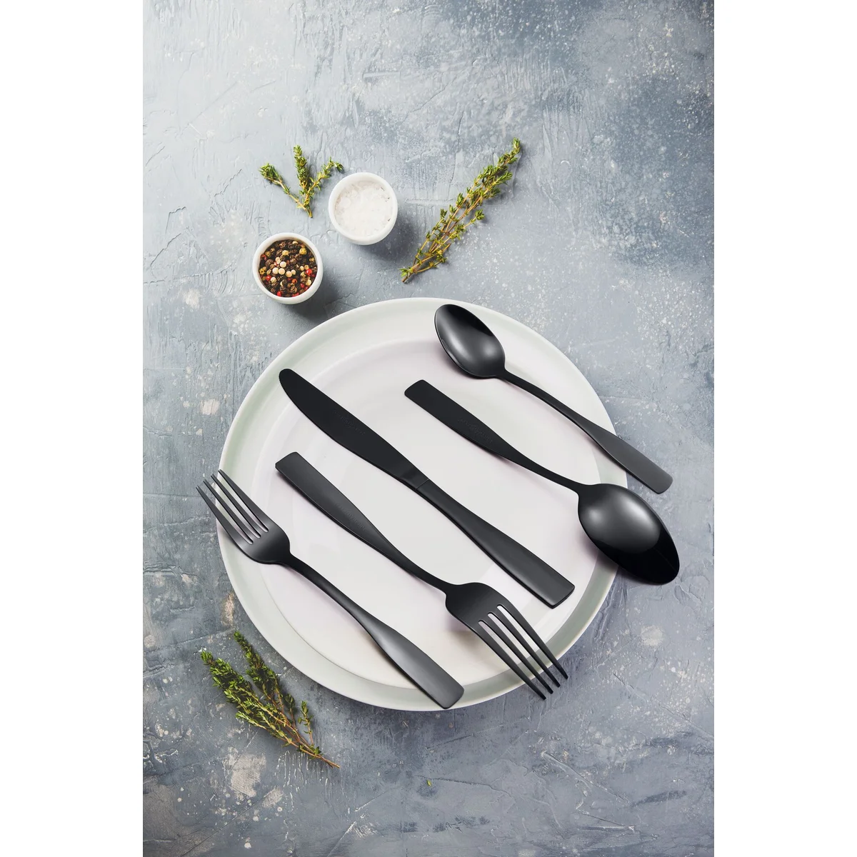 J&V TEXTILES - Wholesale Flatware Set - 40 Piece Stainless Steel Silverware Set for 839