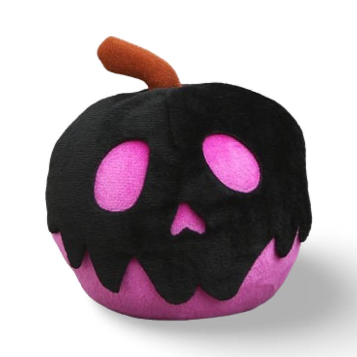 6" Halloween Plush - Poison Skull Apple for wholesale by MaterialJill