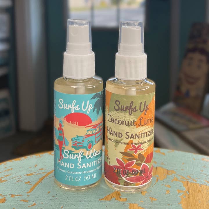 2oz Hand Sanitizer Spray Pack of 50 for wholesale by Surfs Up Candle