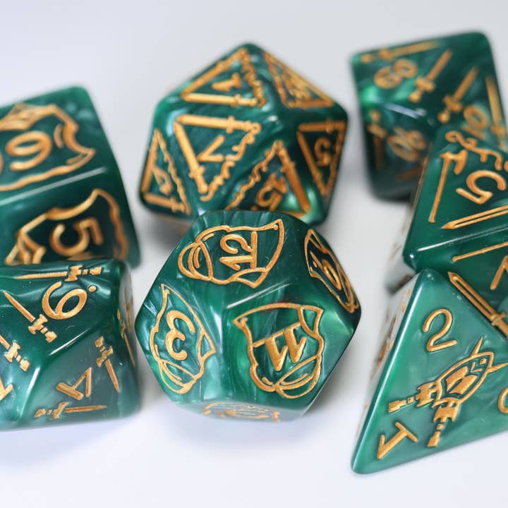 Queen's Armory: Woodland - 25mm RPG Dice Set for wholesale by Foam Brain Games