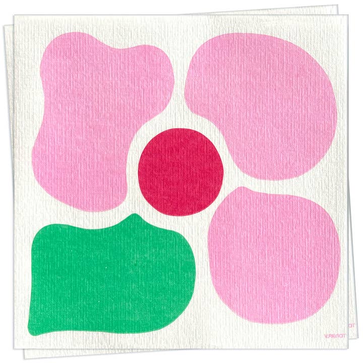 Fleur Pop roze dinerservet voor wholesale door Trendy Table