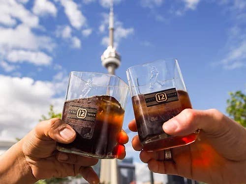 WAS A BOTTLE - Vente Verres à cocktail/alcool - Johnnie Walker Black Label Rocks Lunettes7