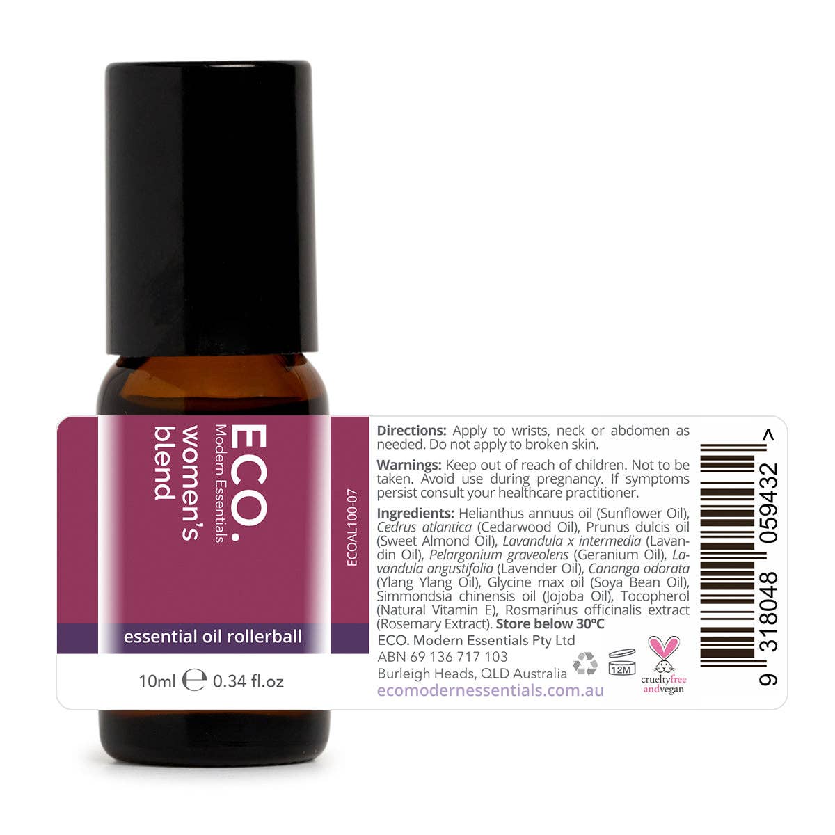 ECO. Modern Essentials - Wholesale Essential Oil Roll-On - Women's Blend Essential Oil Rollerball3