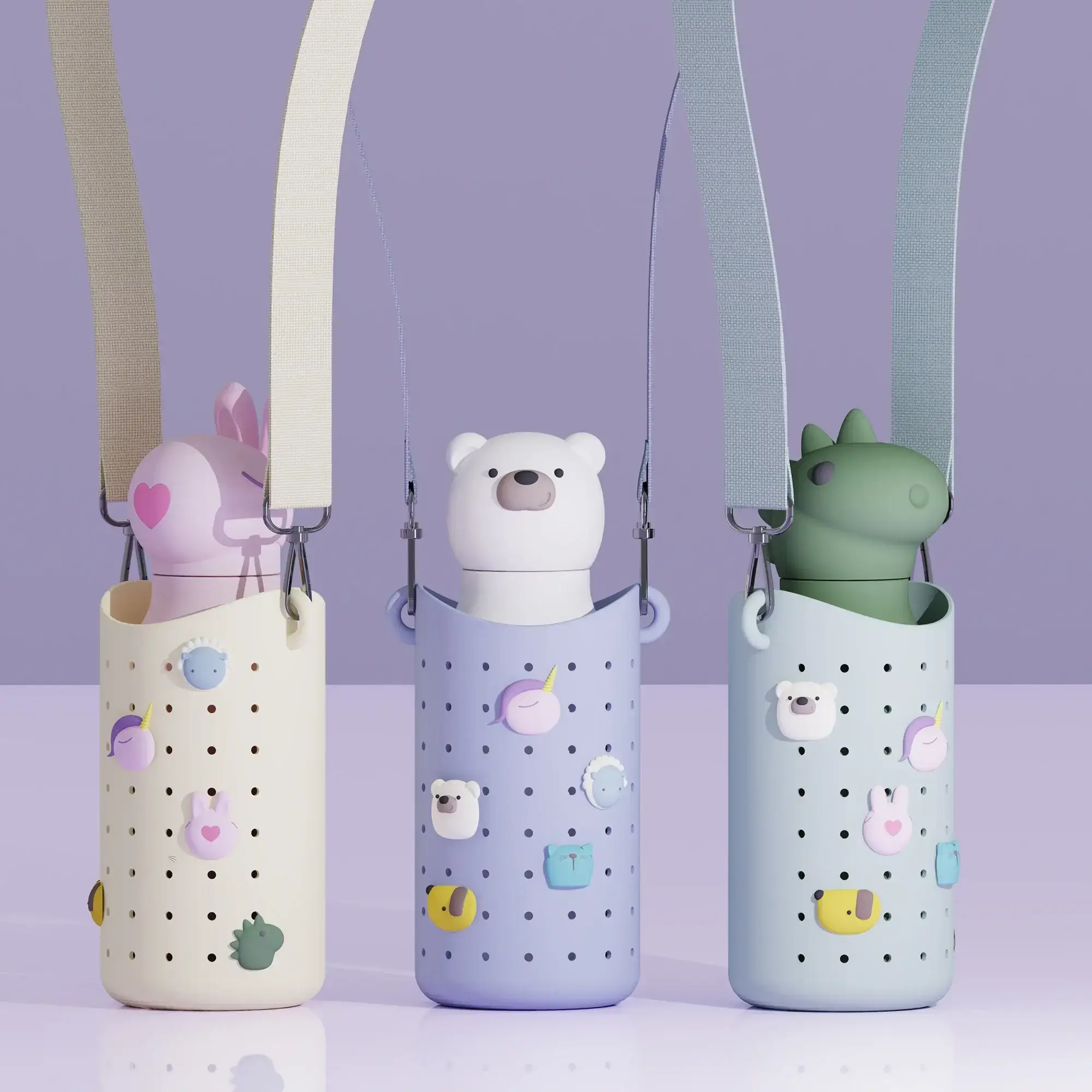 SUCK UK - Wholesale Bottle Rack/Holder - Bestie Sling Bottle Carrier Green4