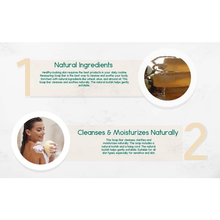 BeNat – Großhandel Feste Seife – Beruhigende Soap Bar3