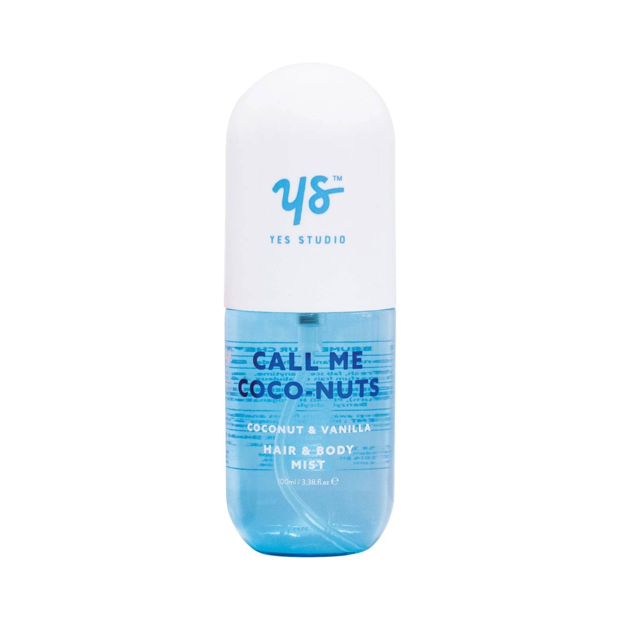 Beauty Pro - Wholesale Face & body mist/water - Yes Studio Hair & Body Mist Coconut & Vanilla 100ml1