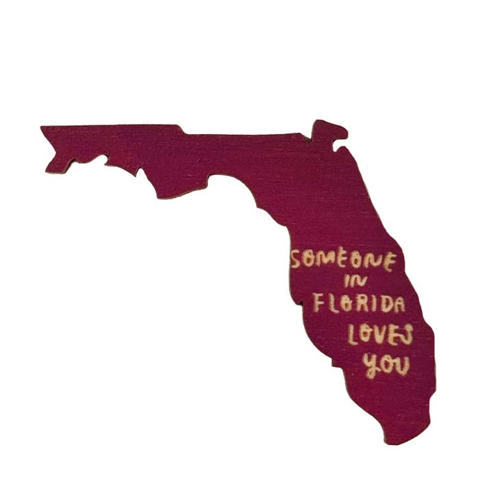 Quelqu'un en Florida Loves You Magnet pour la vente par SnowMade