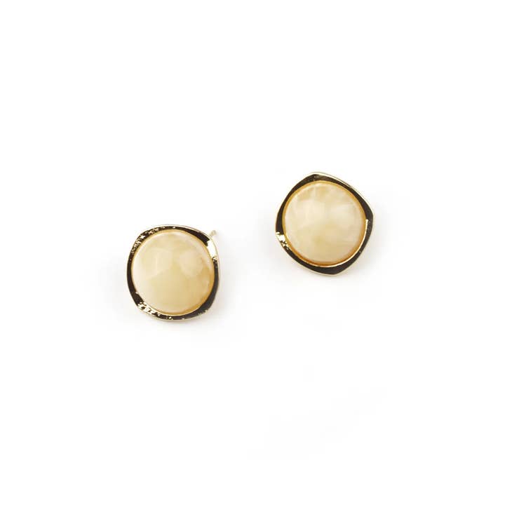 Miss Minna - Wholesale Stud/Post Earrings - Pearl Sun Earrings ☀️🤍