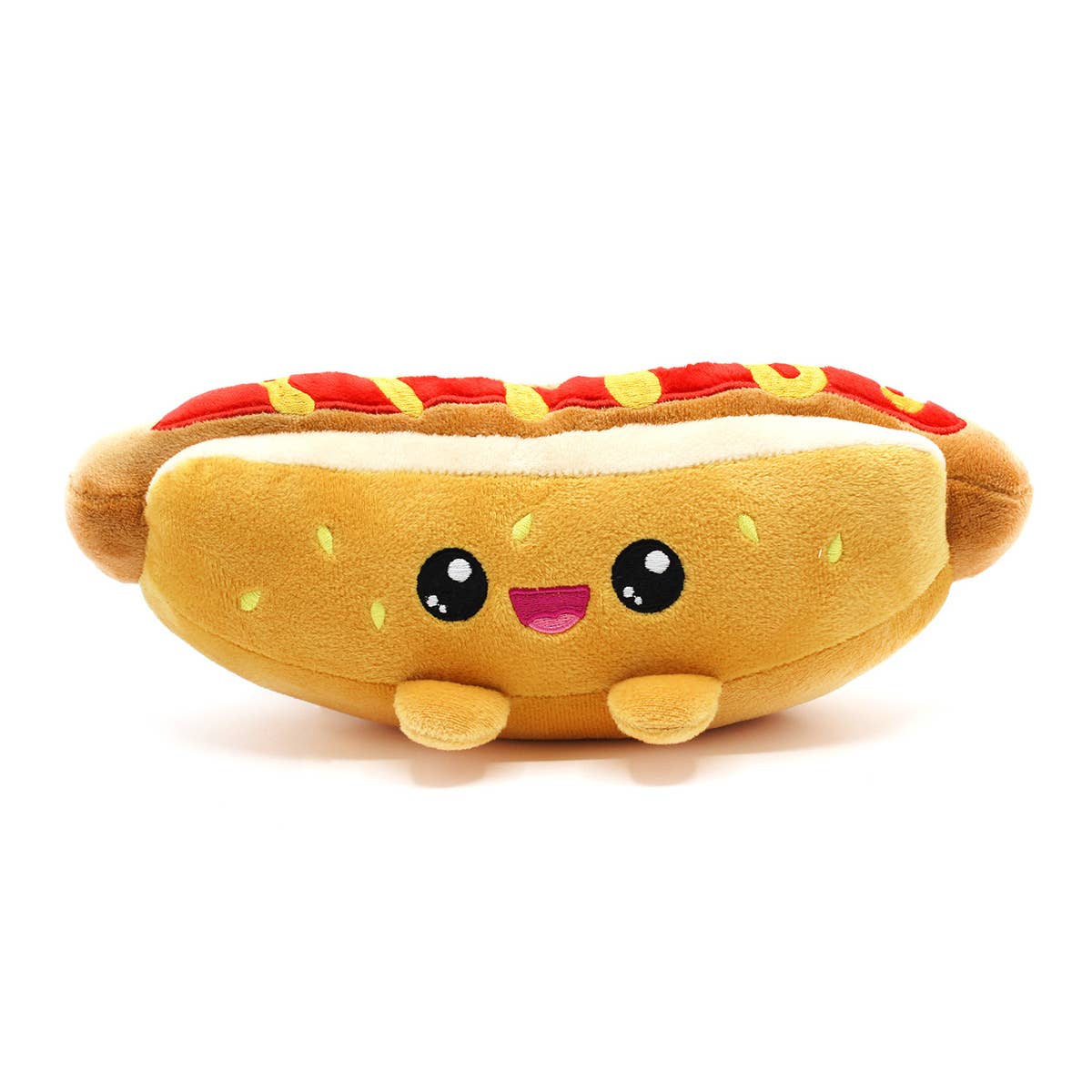 Joy Toy – wholesale Fyllda/plyschleksaker - Barn och baby – Yummis Wursty mjukisdjur hot dog 22 cm1