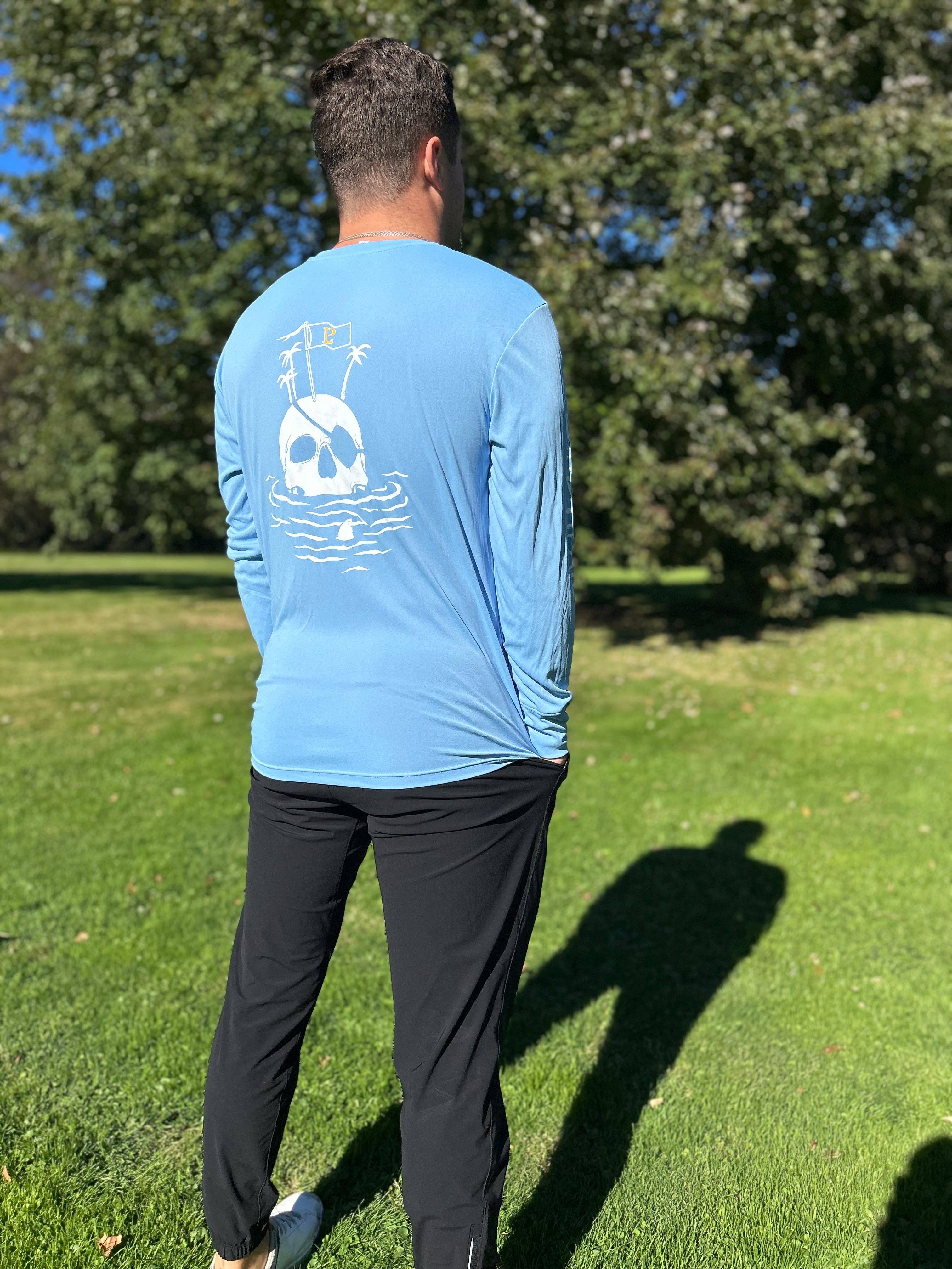 Land Pirate - Wholesale Screen Printed T-Shirt - Men's - the 'Shady Castaway'4