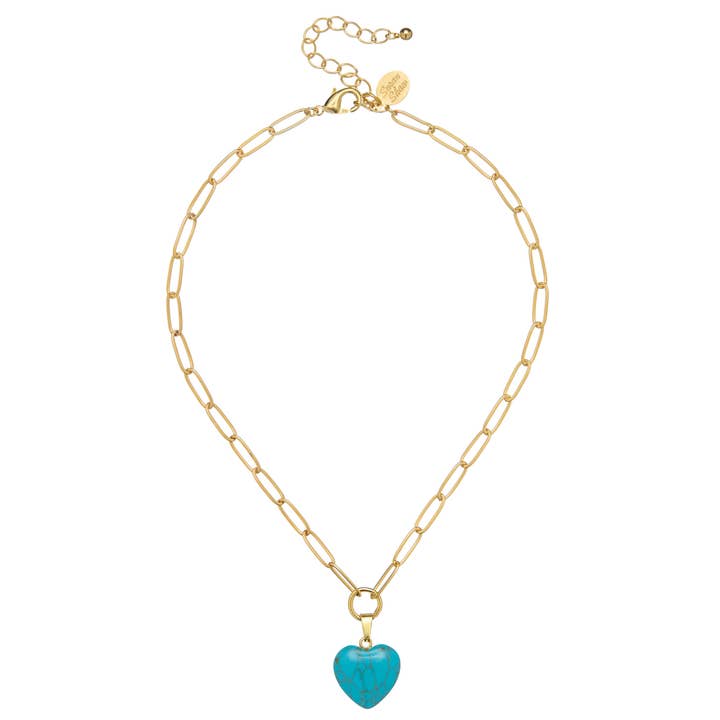 Susan Shaw - Wholesale Pendant/Charm Necklace - Audrey Heart Necklace