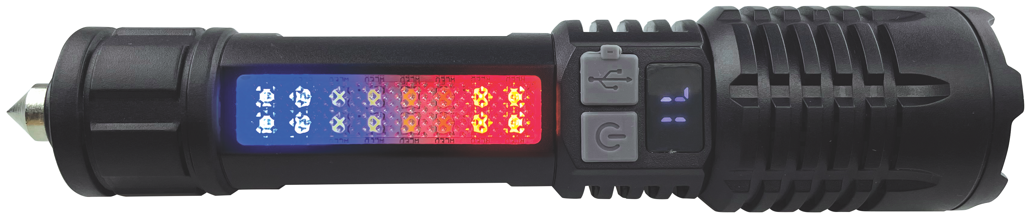 Novelty Brands - Wholesale Handy Tool - Roughneck Emergency Car LED Light Multi Tool - 6/Display8