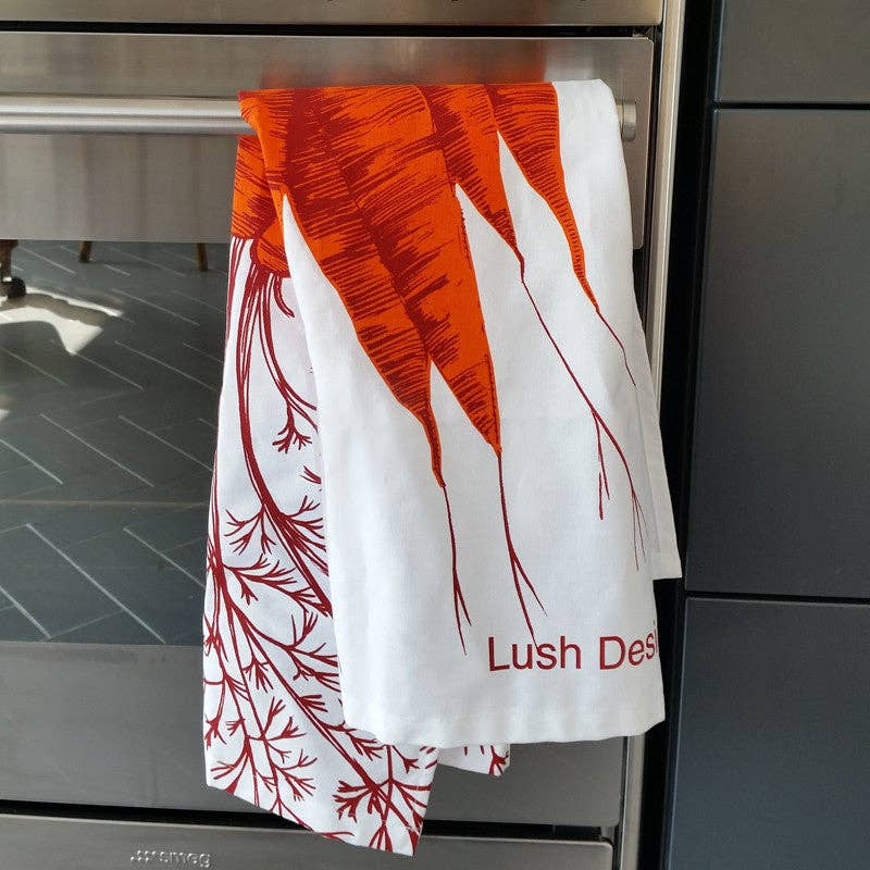Lush Designs – wholesale Tea towel – Carrot Tea Towel1