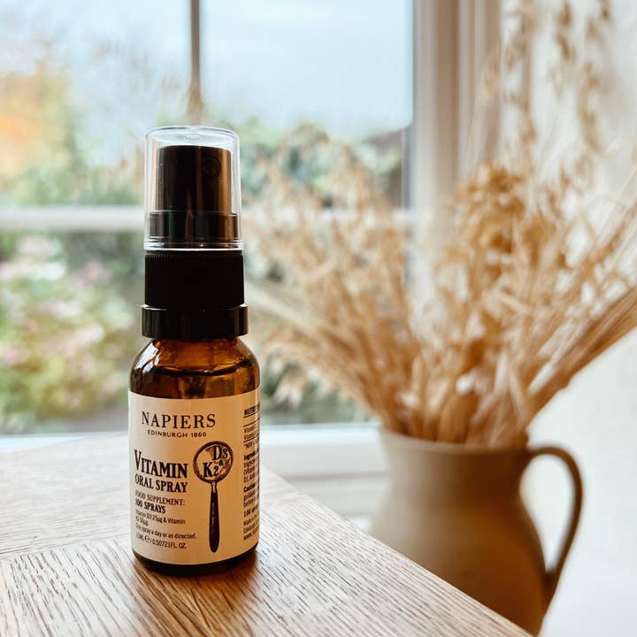 Napiers - Wholesale Oral supplement/vitamin - Napiers Vitamin D3 (25mcg) & K2 (50mcg) Spray 15ml3
