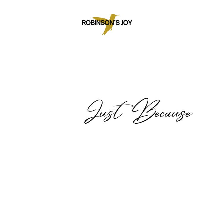 ROBINSON'S JOY - Wholesale Travel Candles - "Just Because" 2oz Candle- Joyful Moments Collection2