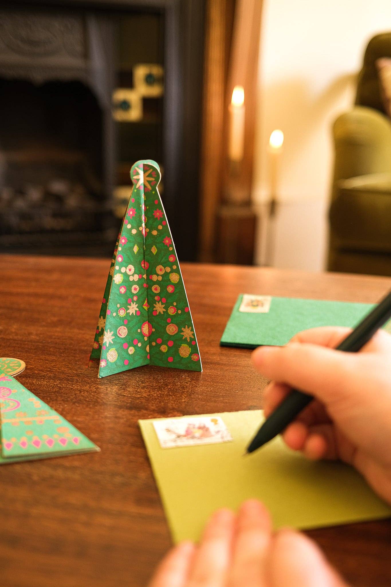 East End Press - Wholesale Christmas Decoration - UK/EU: Ornament Tree Greeting Card5