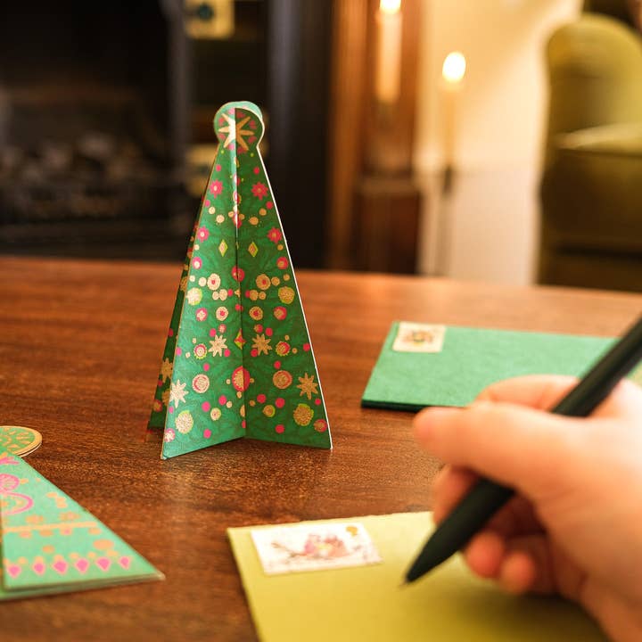 East End Press - Wholesale Christmas Decoration - UK/EU: Ornament Tree Greeting Card5