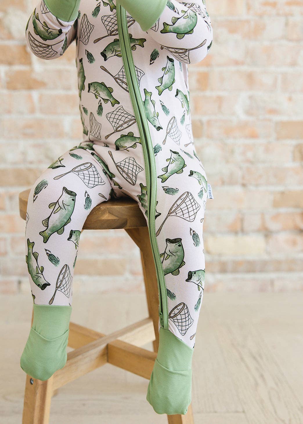 Charlie Lou Baby - Wholesale Jumpsuit - Baby - Bamboo Rompee™ | Gone Fishin'12