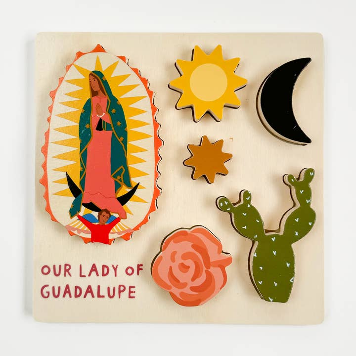 Be A Heart - Wholesale Puzzle – Child - Our Lady of Guadalupe Wooden Puzzle0