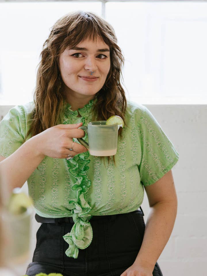 Mini Mug for wholesale by Lafayette Avenue Ceramics