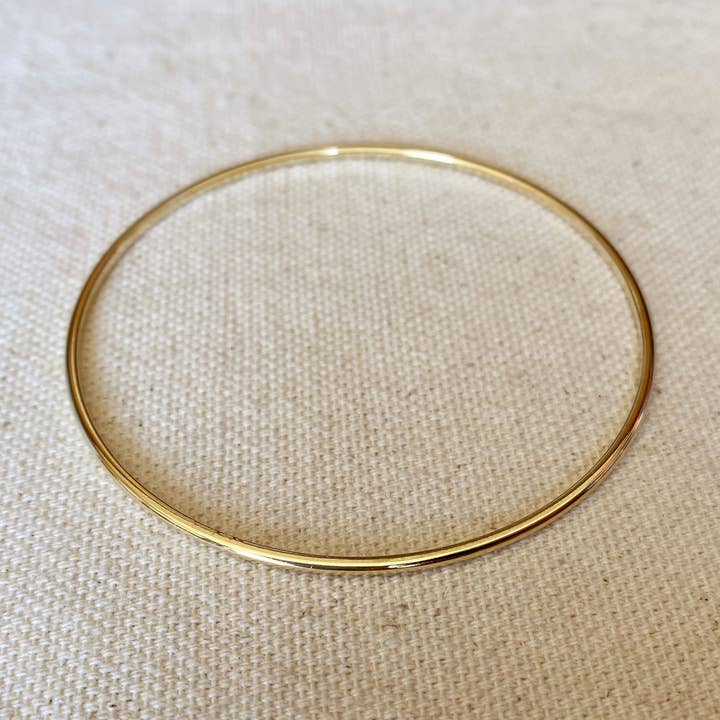 18k Gold Filled Bangle Bracelet for wholesale by GoldFi