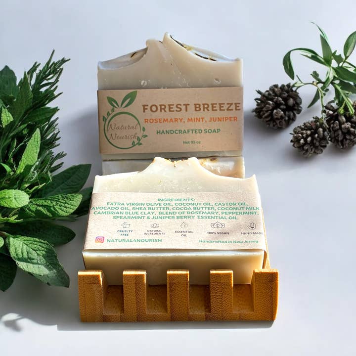 Savon Artisanal Brise de Forêt pour la vente par Natural Nourish