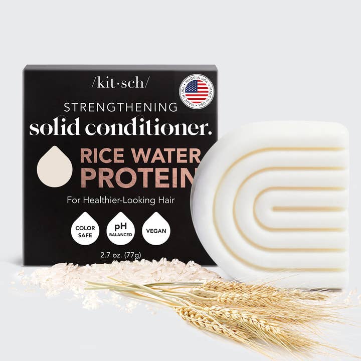 KITSCH - Wholesale Hair Conditioner - Rice Water Protein Conditioner Bar for Hair Growth