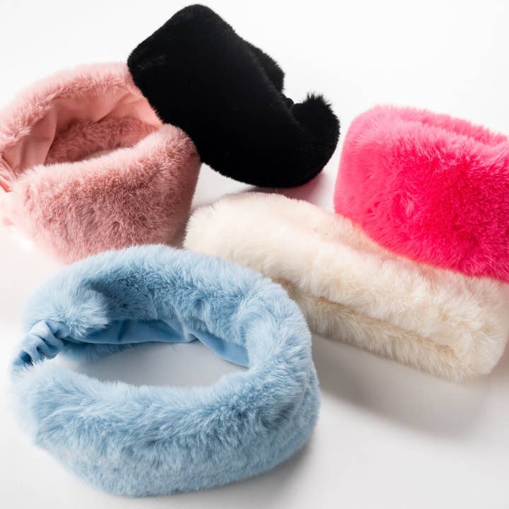 Violet & Brooks - Wholesale Fashion headband – women's - Aspen Fur Turban3