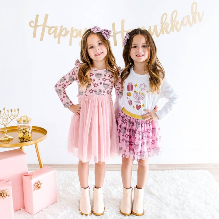 Sweet Wink - Wholesale Fashion Headband - Kids - Hanukkah Tulle Bow Headband - Kids Headband