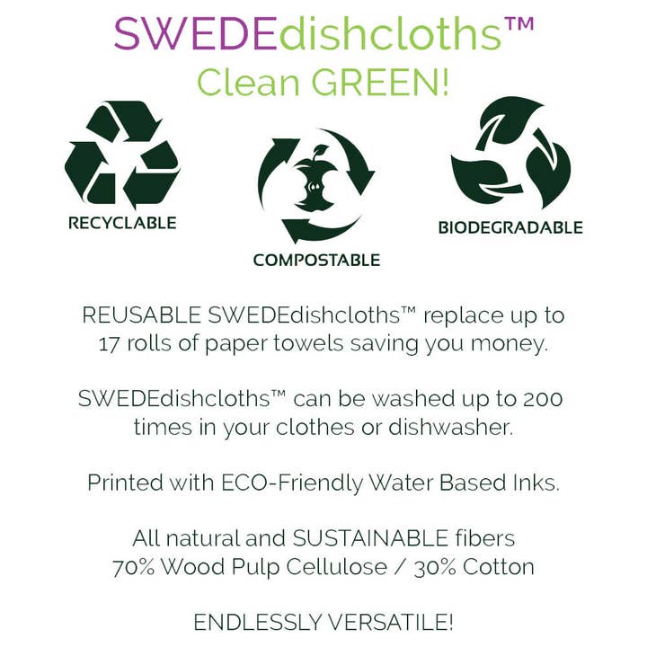 SWEDEdishcloths - Wholesale Dishcloth - 🌎Swedish Dishcloth 4th of July