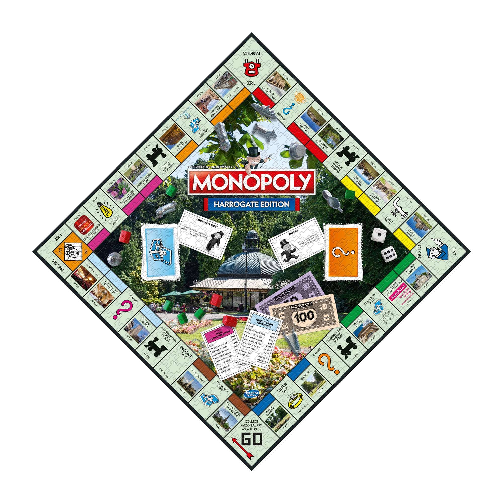 Go on make me - Wholesale Puzzle - Adult - HARROGATE MONOPOLY 1000 pieceJIGSAW
1