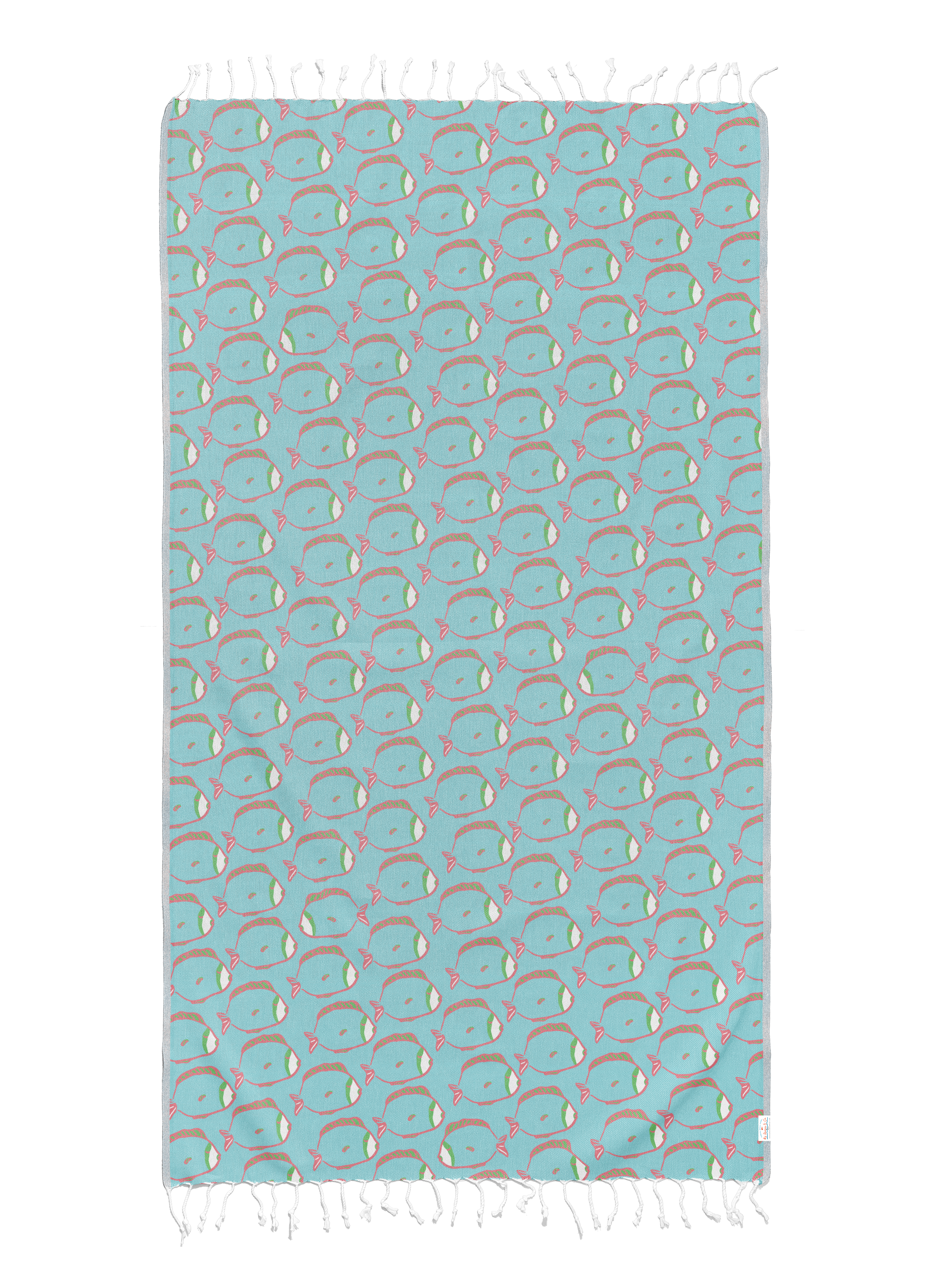 Ramus & Co. - Wholesale Beach Towel - Aqua Reef Turkish Beach Towel2