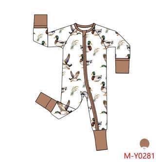 Stafford & Co. - Wholesale Sleepsuit - Baby - Duck Duck Bamboo Sleeper