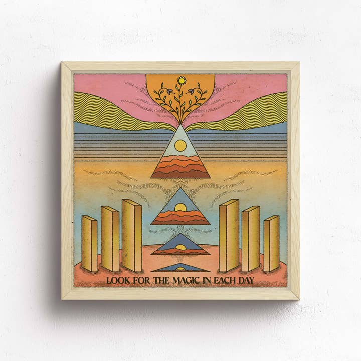 SheeleyCo - Wholesale Art Print - Look For The Magic Print