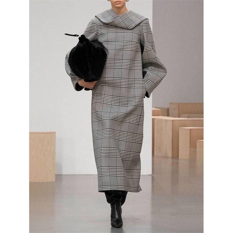 BLACK The Lisette Scarf-Detailed Long Sleeve Midi Dress for wholesale on Faire0